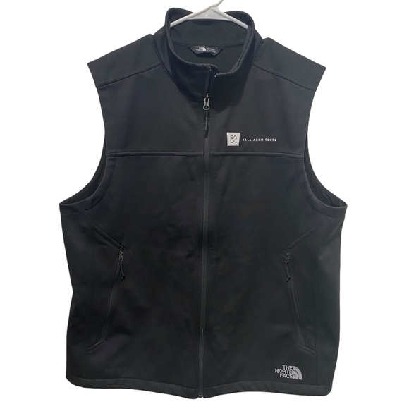The North Face Other - The North Face Vest Mens Black Fleece Full Zip Pockets Size XL Embroidered Logo